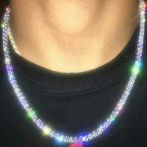 2mm moissanite tennis chain